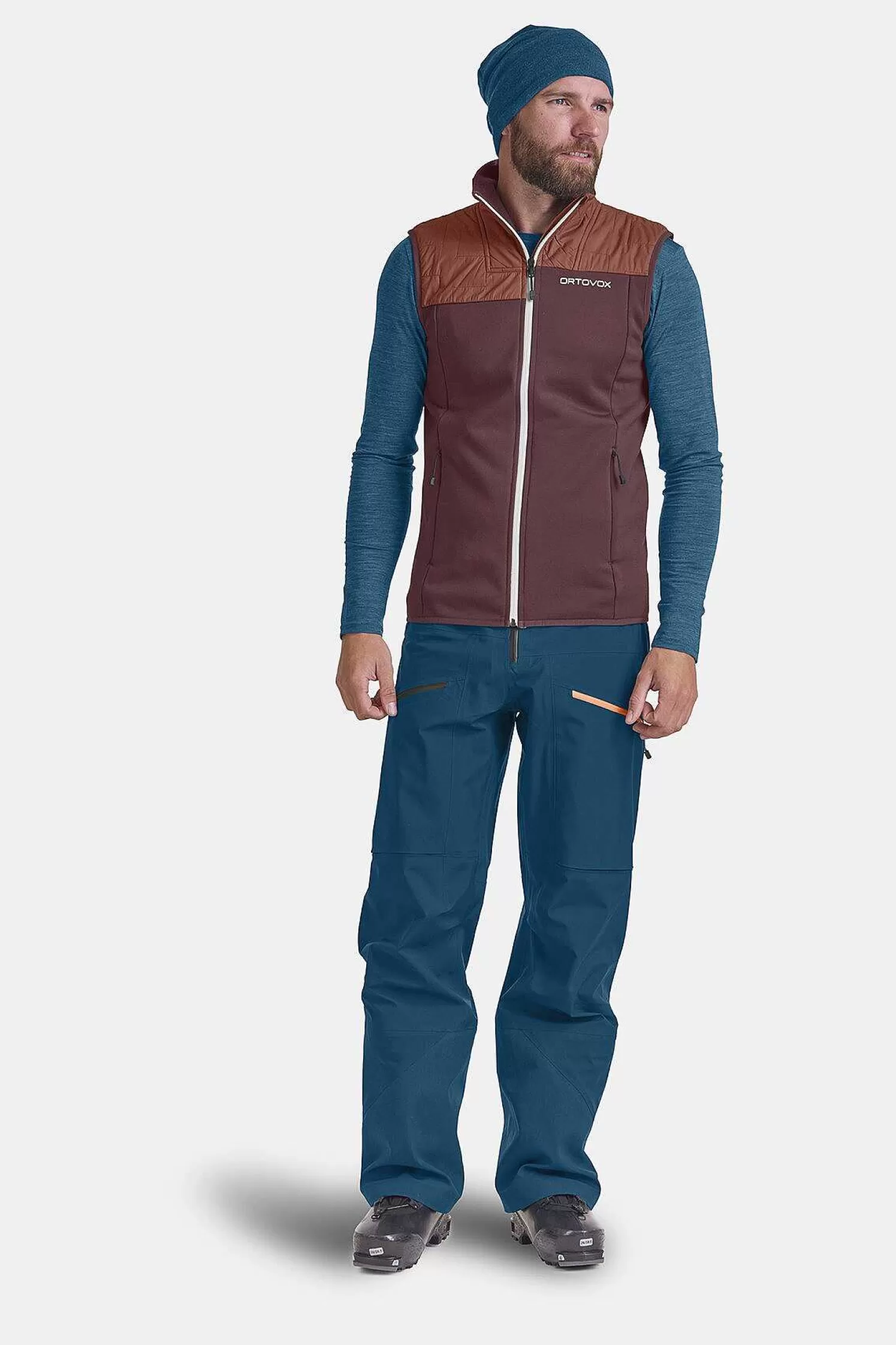 Jackets & Vests>ORTOVOX Fleece Plus Vest