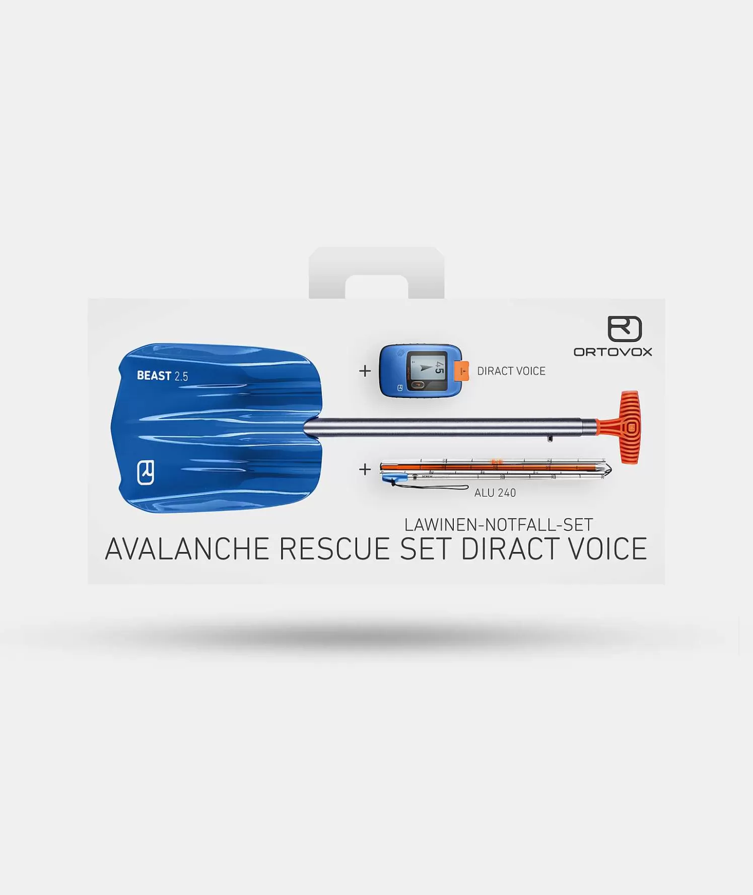 Avalanche Transceivers>ORTOVOX Rescue Set Diract Voice